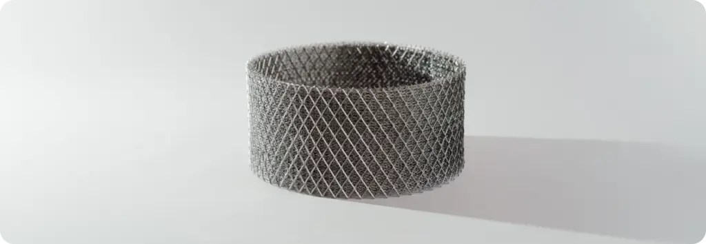 Knitted mesh filter ring for grease separation – eloona, Pleinfeld