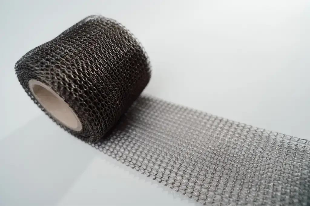 Technisches Drahtgestrick als Rolle für industrielle Anwendungen